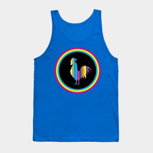 Rainbow Rooster Tank Top